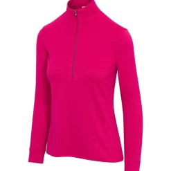 Greg Norman Clubhouse 1/2 Zip Mock Outerwear Pullover Golf Apparel