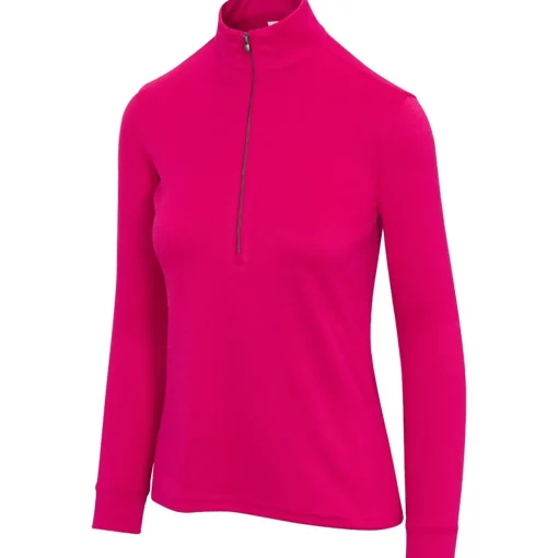 Greg Norman Clubhouse 1/2 Zip Mock Outerwear Pullover Golf Apparel