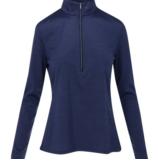 Greg Norman Clubhouse 1/2 Zip Mock Outerwear Pullover Golf Apparel
