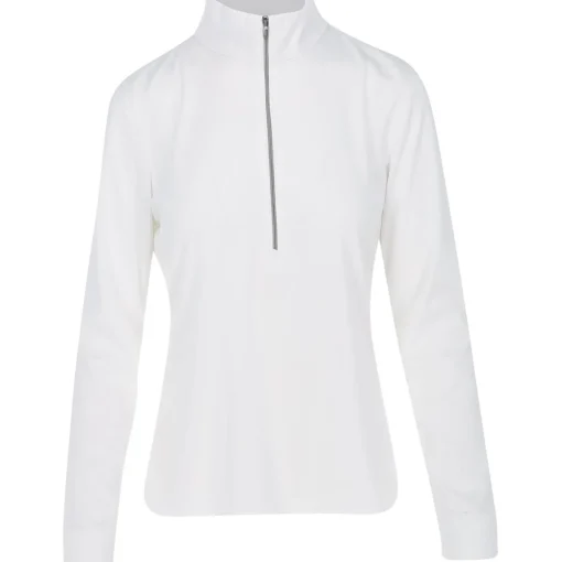 Greg Norman Clubhouse 1/2 Zip Mock Outerwear Pullover Golf Apparel