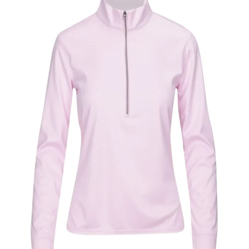 Greg Norman Clubhouse Half-Zip Mock Outerwear Pullover Golf Apparel