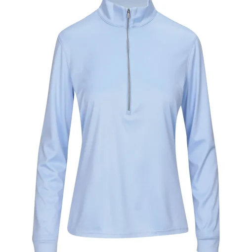 Greg Norman Clubhouse Half-Zip Mock Outerwear Pullover Golf Apparel