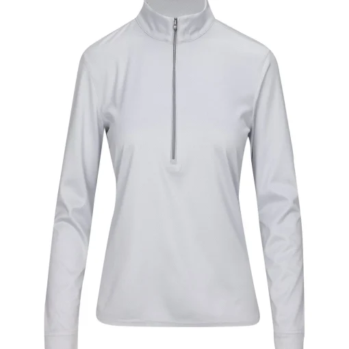 Greg Norman Clubhouse Half-Zip Mock Outerwear Pullover Golf Apparel