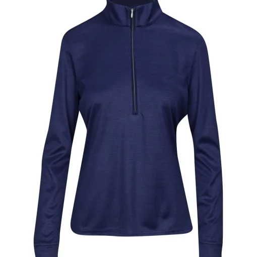 Greg Norman Clubhouse Half-Zip Mock Outerwear Pullover Golf Apparel