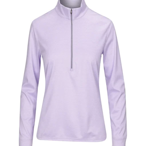 Greg Norman Clubhouse Half-Zip Mock Outerwear Pullover Golf Apparel