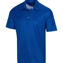 Greg Norman Compass Shirt Polo Short Sleeve Golf Apparel