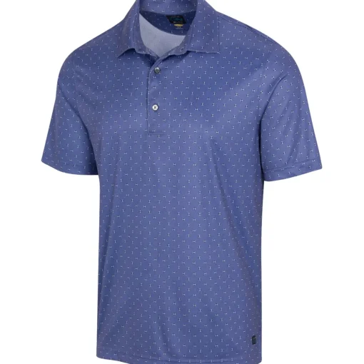 Greg Norman Compass Shirt Polo Short Sleeve Golf Apparel