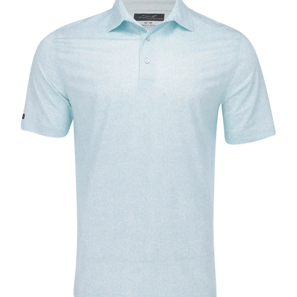 Greg Norman Coral Fossil ML75 Stretch Polo Shirt Polo Short Sleeve Golf Apparel