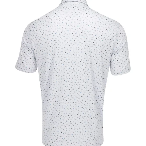 Greg Norman Dancing Chips ML75 Shirt Polo Short Sleeve Golf Apparel