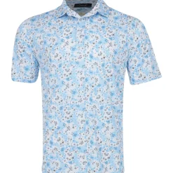 Greg Norman Daydream ML75 Stretch Shirt Polo Short Sleeve Golf Apparel