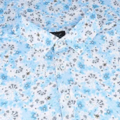 Greg Norman Daydream ML75 Stretch Shirt Polo Short Sleeve Golf Apparel