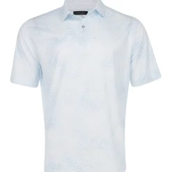 Greg Norman Digital Fin Ultra Stretch Shirt Polo Short Sleeve Golf Apparel