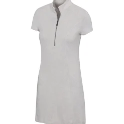 Greg Norman Elodie Half-Zip Dress Polo Short Sleeve Golf Apparel