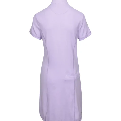 Greg Norman Elodie Half-Zip Dress Polo Short Sleeve Golf Apparel
