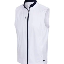 Greg Norman Estival Full-Zip Tech Outerwear Vest Golf Apparel