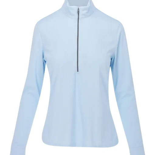 Greg Norman Fairway 1/2 Zip Mock Outerwear Pullover Golf Apparel
