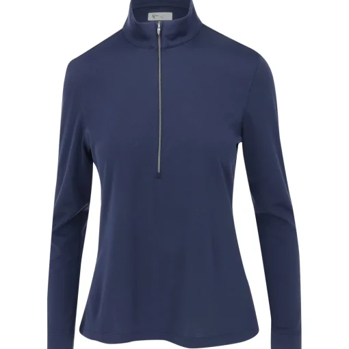 Greg Norman Fairway 1/2 Zip Mock Outerwear Pullover Golf Apparel