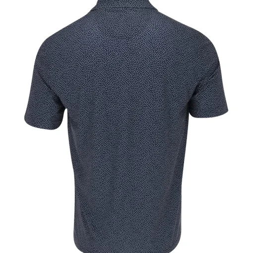 Greg Norman Fossil Shark ML75 Stretch Shirt Polo Short Sleeve Golf Apparel