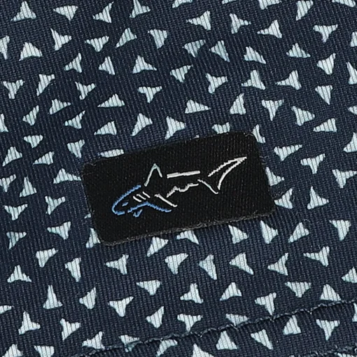 Greg Norman Fossil Shark ML75 Stretch Shirt Polo Short Sleeve Golf Apparel