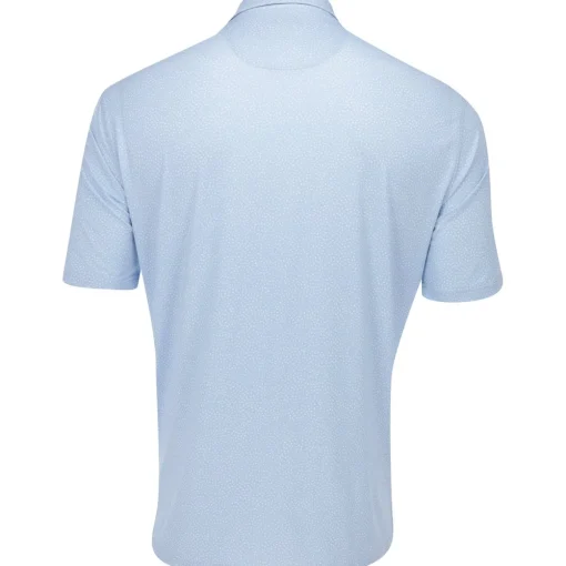 Greg Norman Fossil Shark ML75 Stretch Shirt Polo Short Sleeve Golf Apparel