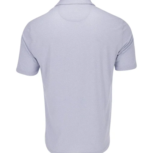 Greg Norman Fossil Shark ML75 Stretch Shirt Polo Short Sleeve Golf Apparel