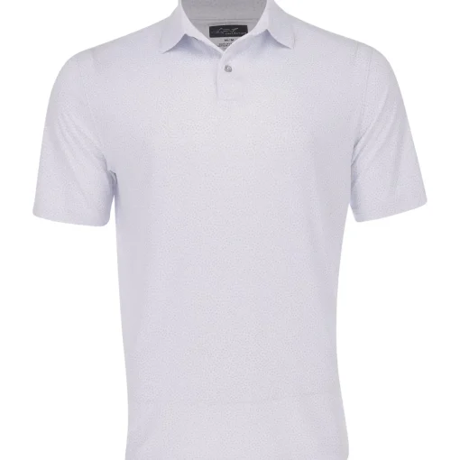 Greg Norman Fossil Shark ML75 Stretch Shirt Polo Short Sleeve Golf Apparel