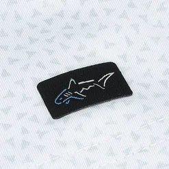 Greg Norman Fossil Shark ML75 Stretch Shirt Polo Short Sleeve Golf Apparel