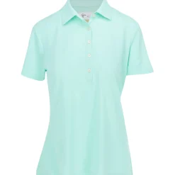 Greg Norman Freedom Micro Pique Shirt Polo Short Sleeve Golf Apparel