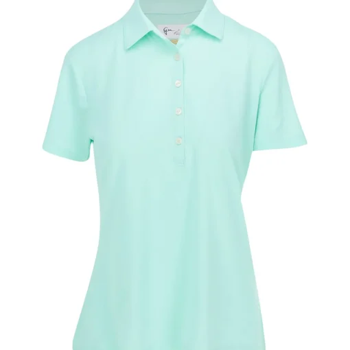 Greg Norman Freedom Micro Pique Shirt Polo Short Sleeve Golf Apparel
