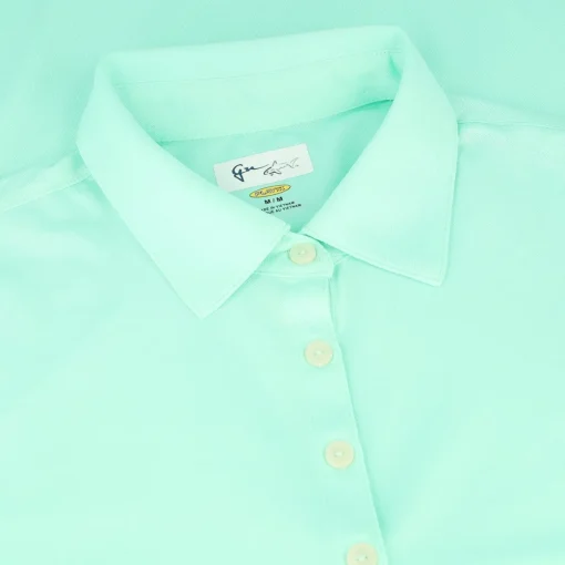 Greg Norman Freedom Micro Pique Shirt Polo Short Sleeve Golf Apparel