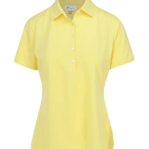 Greg Norman Freedom Micro Pique Shirt Polo Short Sleeve Golf Apparel