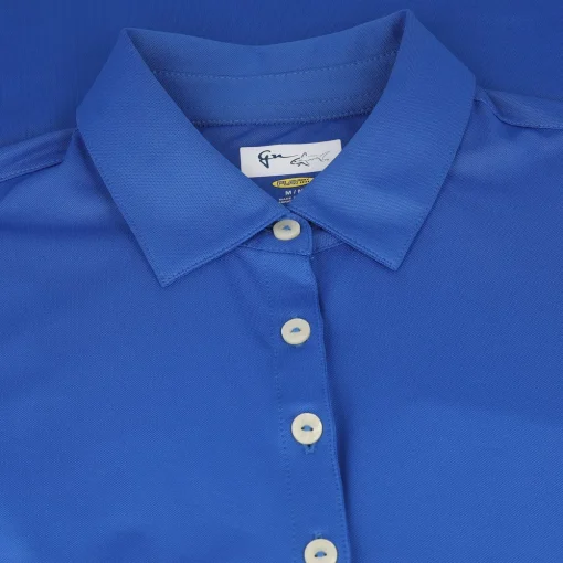 Greg Norman Freedom Micro Pique Shirt Polo Short Sleeve Golf Apparel
