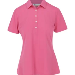 Greg Norman Freedom Micro Pique Shirt Polo Short Sleeve Golf Apparel