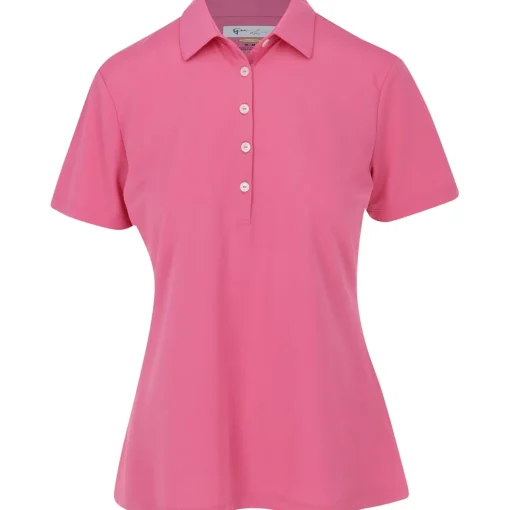 Greg Norman Freedom Micro Pique Shirt Polo Short Sleeve Golf Apparel