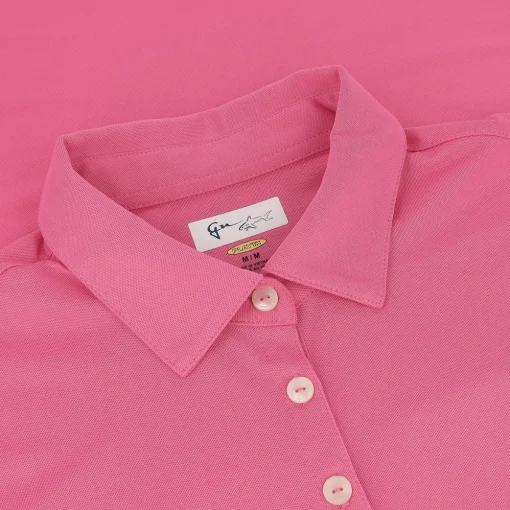 Greg Norman Freedom Micro Pique Shirt Polo Short Sleeve Golf Apparel