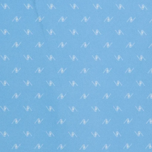 Greg Norman Freedom Micro Pique Spinner Print Shirt Polo Short Sleeve Golf Apparel