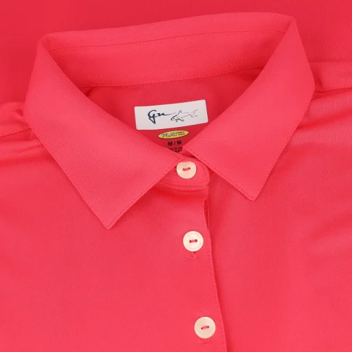 Greg Norman Freedom Micro Pique Sleeveless Shirt Polo Short Sleeve Golf Apparel