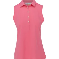 Greg Norman Freedom Micro Pique Sleeveless Shirt Polo Short Sleeve Golf Apparel