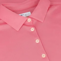 Greg Norman Freedom Micro Pique Sleeveless Shirt Polo Short Sleeve Golf Apparel