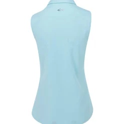 Greg Norman Freedom Micro Pique Sleeveless Shirt Polo Short Sleeve Golf Apparel