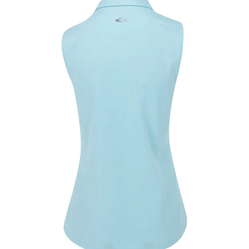 Greg Norman Freedom Micro Pique Sleeveless Shirt Polo Short Sleeve Golf Apparel