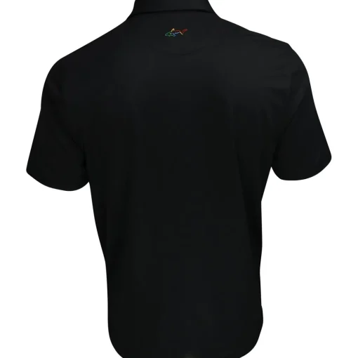 Greg Norman Freedom Micro Pique Shirt Polo Short Sleeve Golf Apparel
