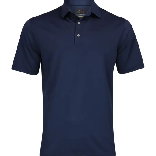 Greg Norman Freedom Micro Pique Shirt Polo Short Sleeve Golf Apparel