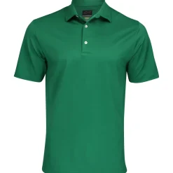 Greg Norman Freedom Micro Pique Shirt Polo Short Sleeve Golf Apparel