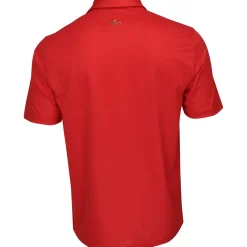 Greg Norman Freedom Micro Pique Shirt Polo Short Sleeve Golf Apparel