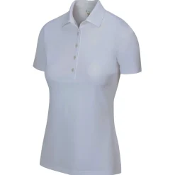 Greg Norman Freedom Micro Pique Stretch Shirt Polo Short Sleeve Golf Apparel