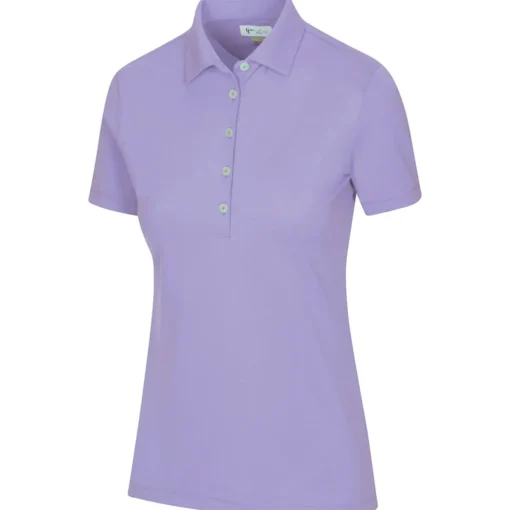 Greg Norman Freedom Micro Pique Stretch Shirt Polo Short Sleeve Golf Apparel