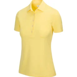 Greg Norman Freedom Micro Pique Stretch Shirt Polo Short Sleeve Golf Apparel