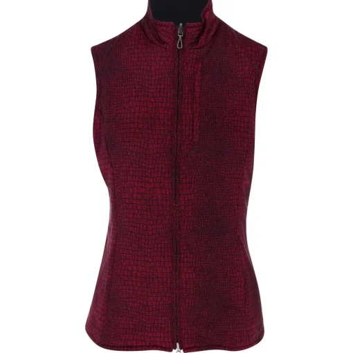 Greg Norman Gator Reversible Outerwear Vest Golf Apparel