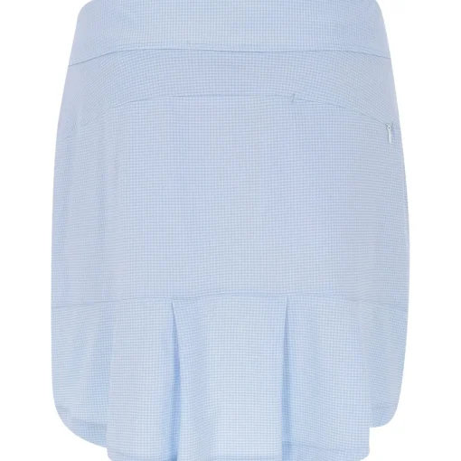 Greg Norman Gingham 17-Inch Skort Regular Golf Apparel